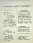 League of Women Voters of the Huntington Area Bulletin, September, 1961