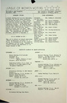 League of Women Voters of the Huntington Area Bulletin, September, 1963