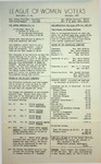 League of Women Voters of the Huntington Area Bulletin, February,1967
