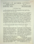 League of Women Voters of the Huntington Area Bulletin, May, 1967 by League of Women Voters of the Huntington Area