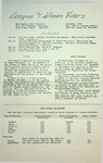 League of Women Voters of the Huntington Area Bulletin, November, 1967 by League of Women Voters of the Huntington Area