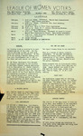 League of Women Voters of the Huntington Area Bulletin, January 1969