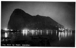 "The Rock by Night, Gibraltar," ca 1950's