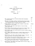 Marshall News Releases: February, 1956