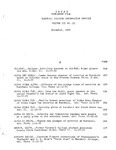 Marshall News Releases: November, 1955