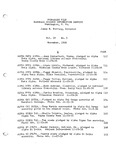 Marshall News Releases: November, 1956