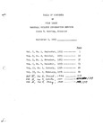 Marshall News Releases: File Index, September 1953 - August 1954
