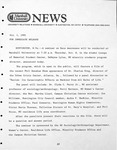 Marshall News Release, October, November, December, 1981