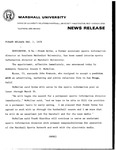 Marshall University News Releases: December, 1978