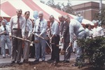 Marvin Stone at the ground breaking for US news HQ Bldg