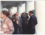 Marvin Stone with Pres. Jimmy Carter at dinner at White House