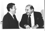 Pres. Ronald Reagan with Marvin Stone at White House