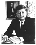 Photo of President John F. Kennedy, ca. 1961