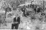 Group photo of "colored students and residents", Bluefield State College?,1909