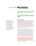 Design Thinking Portfolio