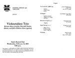 Marshall University Music Department Presents the Violautalino Trio