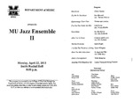 Marshall University Music Department Presents the MU Jazz Ensemble II