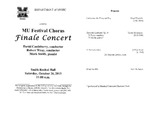 Marshall University Music Department Presents the MU Festival Chorus, Finale Concert by David Castleberry and Robert Wray