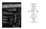 Marshall University Music Department Presents the 42nd Annual Jazz Festival, January 27-29, 2011, featuring Chris Vadala, saxophone, and, Vincent DiMartino, trumpet by Marshall University