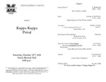 Marshall University Music Department Presents the Kappa Kappa Psital