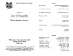 Marshall University Music Department Presents the Jazz 12.1 Ensemble by Martin W. Saunders