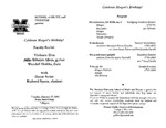 Marshall University Music Department Presents Celebrate Mozart's Birthday!, Faculty Recital, Violauta Duo, Júlio Ribeiro Alves, guitar, Wendell Dobbs, flute, with Guest Artist, Richard Spece, clarinet