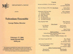 Marshall University Music Department Presents the Tubonium Ensemble, George Palton, Director by George Palton