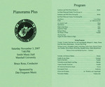 Marshall University Music Department Presents a Pianorama Plus, Bruce Rous, Conductor by Bruce Rous