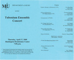 Marshall University Music Department presents a Tubonium Ensemble Concert by George Palton