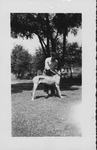 Bob Myers and "Duke", summer of 1949