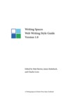 Writing Spaces Web Writing Style Guide