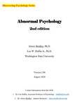 Abnormal Psychology - 1st Edition