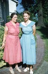 Photo of Dr. Stemmermann and Dr. Owen, July 1952