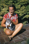 Owen Clinic Institute: Girl and cat