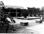 Marshall Memorial Fountain and student center,soon after completion
