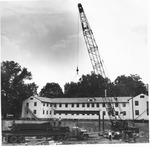 Construction of MU Smith Hall complex,ca. 1965, Old Main Annex in background