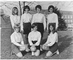 Marshall Freshman cheerleaders by Nancy Smithson
