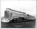 Chesapeake and Ohio (C&O) Railroad Streamlined Engine No. 490 With Tender by Marshall University