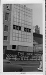 Construction photo of Huntington Publishing Co. building addition, 1957