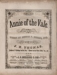 Annie of the Vale by J. R. Thomas