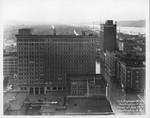 Flood of Jan. 1937 aerial view, 4th Avenue & 10th Street, facing west by U.S. Army Corps of Engineers, Huntington Division