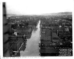 from roof of C&O Bldg., 4th Ave. & 11th St., looking east by U.S. Army Corps of Engineers, Huntington Division