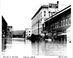 sw corner of 10th St. & 4th Ave., looking north by U.S. Army Corps of Engineers, Huntington Division