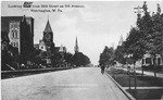 Church row on Fifth Avenue, Huntington, Cabell County, W.Va. by Marshall University
