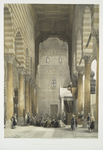 Interior of the mosque of the Metwalys by Robert H. Ellison