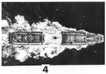 Soviet ship "Fizik Kurchatov"" leaving Cuba with 6 covered missiles, Nov. 7, 1962