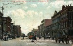Streetcar on Third Avenue by Souvenir Post Card Company
