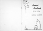 The Student Handbook of Marshall University, 1962-1963 by Marshall University