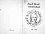The Student Handbook of Marshall University, 1966-1967