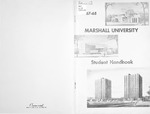 The Student Handbook of Marshall University, 1967-1968 by Marshall University